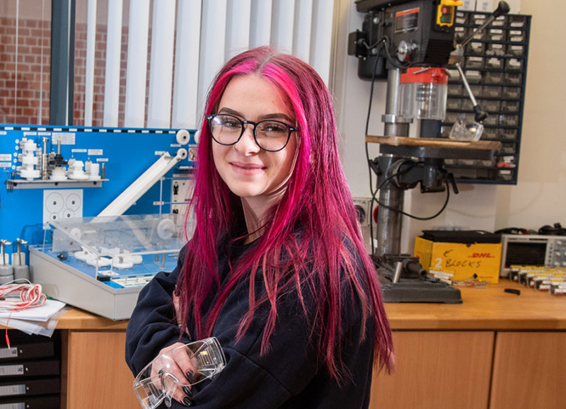 Morgan hughes engineering student profile web
